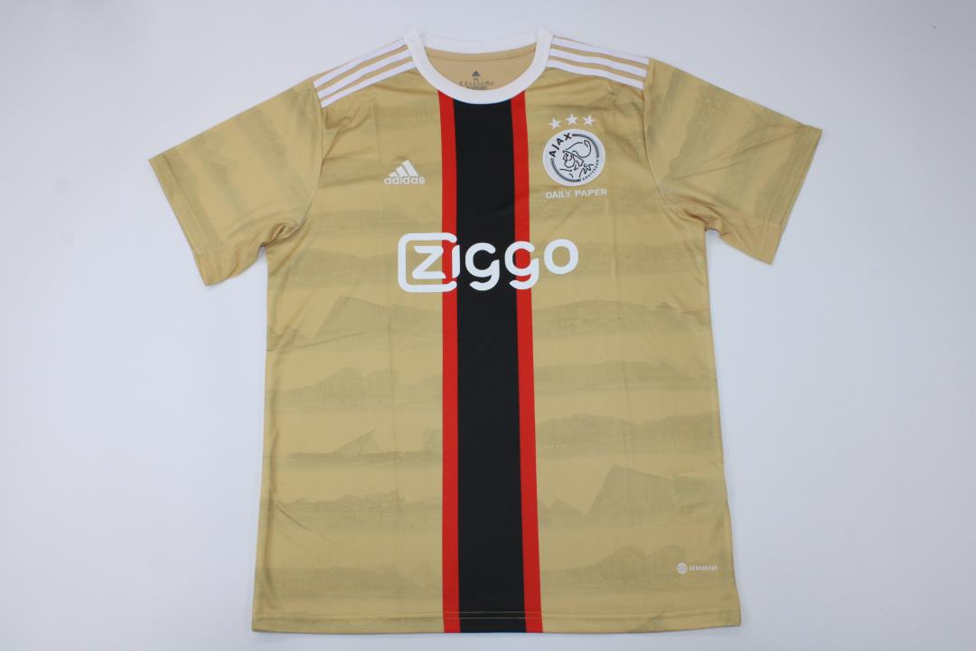 AAA Quality Ajax 22/23 Third Golden Soccer Jersey